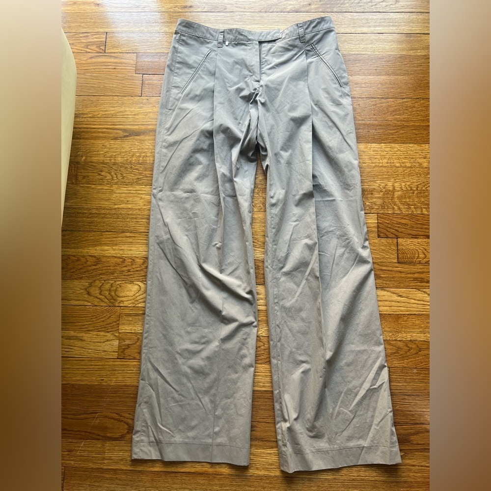 Zinco Gray Chinos High-Waisted Relaxed Fit